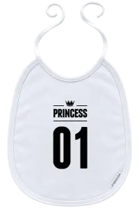 Dětský bryndák Princess s vlastním číslem