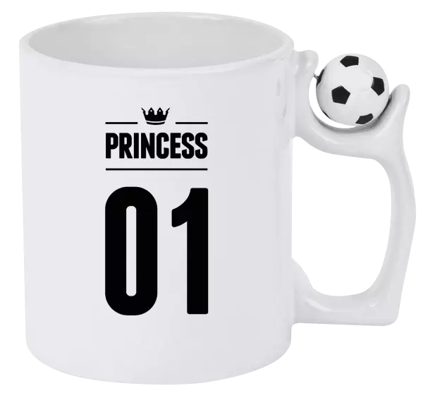 Hrnek Princess s vlastním číslem