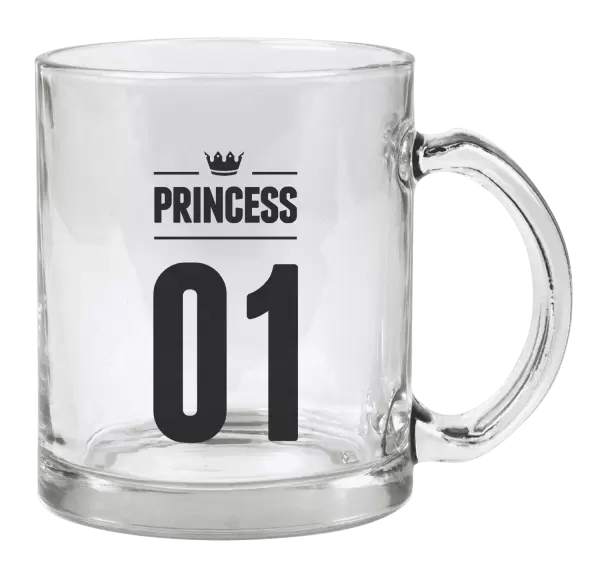 Hrnek Princess s vlastním číslem