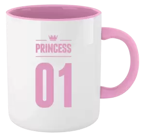 Hrnek Princess s vlastním číslem