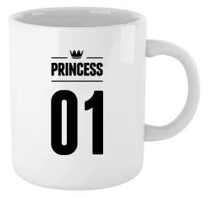 Hrnek Princess s vlastním číslem