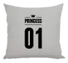 Polštář Princess s vlastním číslem
