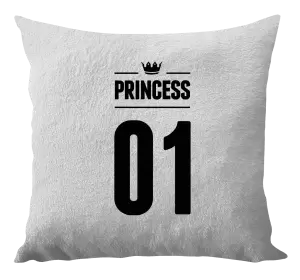 Polštář Princess s vlastním číslem