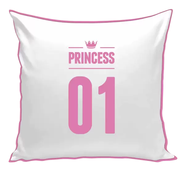 Polštář Princess s vlastním číslem