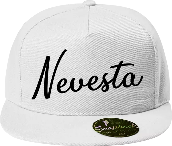 Snapback šiltovka Nevesta - nápis