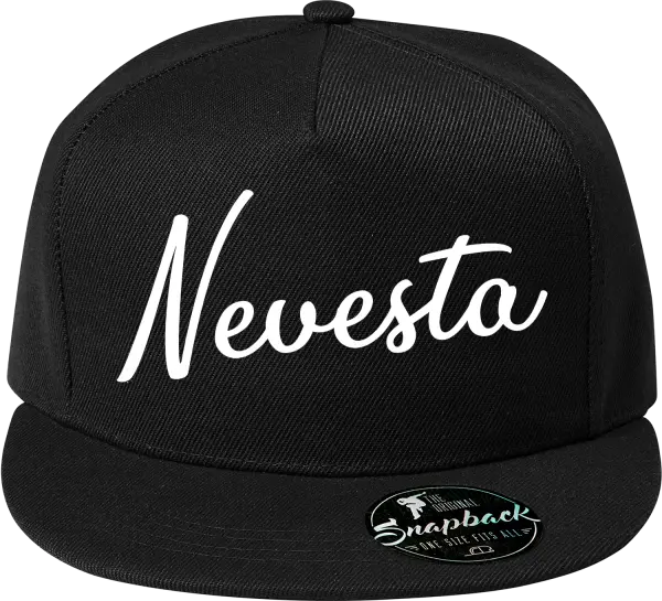 Snapback šiltovka Nevesta - nápis