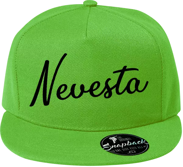 Snapback šiltovka Nevesta - nápis