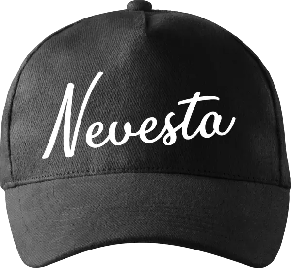 Šiltovka Nevesta - nápis