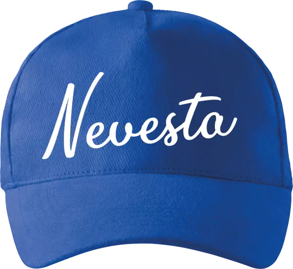 Šiltovka Nevesta - nápis