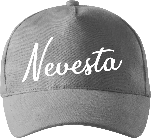 Šiltovka Nevesta - nápis