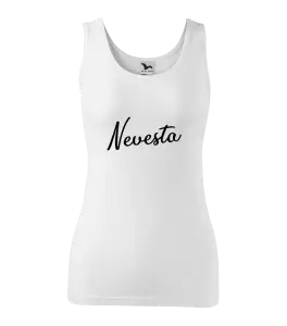 Dámske tielko Nevesta - nápis
