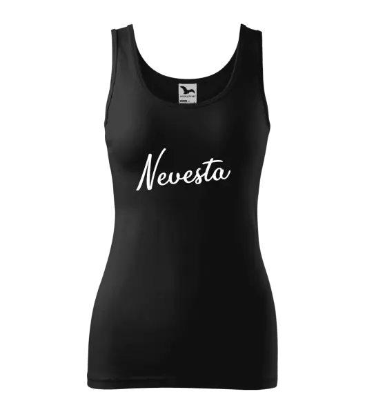 Dámske tielko Nevesta - nápis