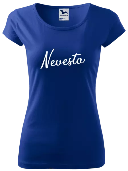 Dámske tričko Nevesta - nápis
