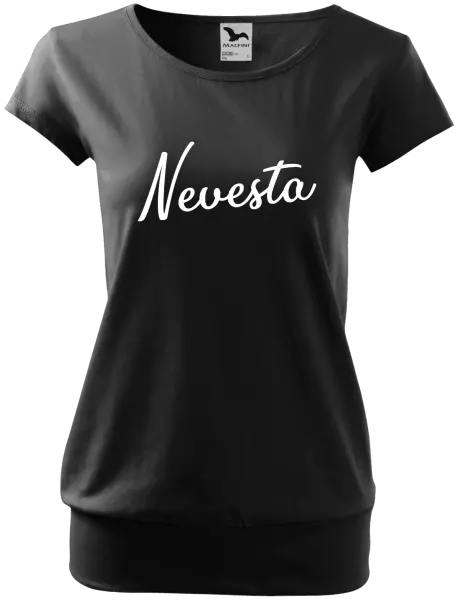 Dámske tričko Nevesta - nápis
