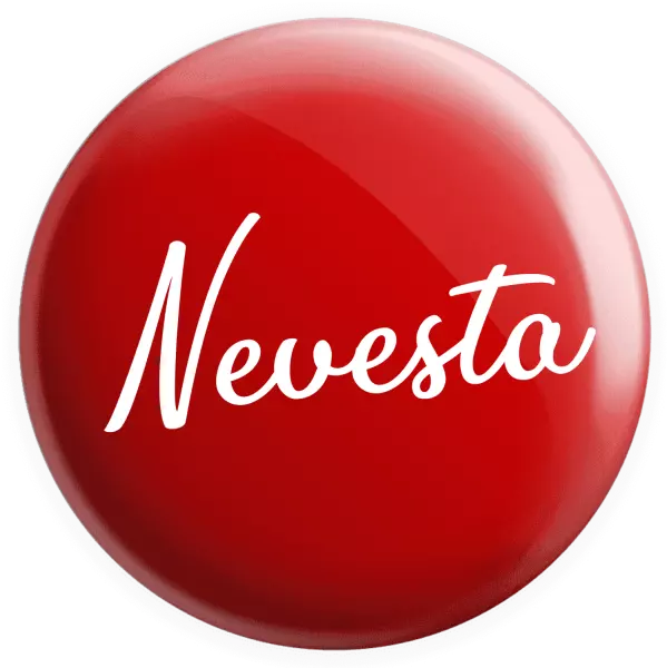 Placka Nevesta - nápis