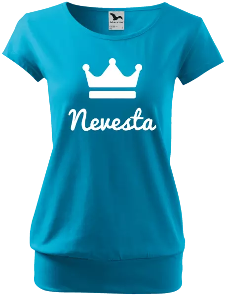 Dámske tričko Nevesta - korunka