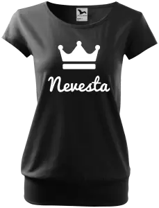 Dámske tričko Nevesta - korunka