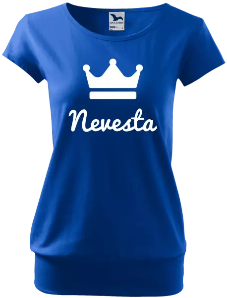 Dámske tričko Nevesta - korunka