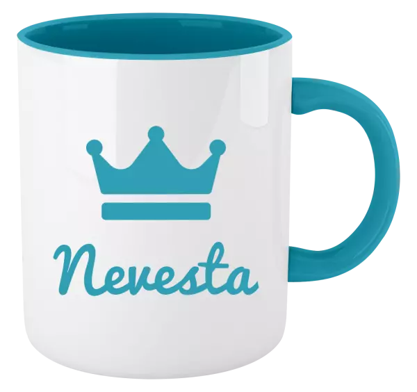 Hrnček  Nevesta - korunka