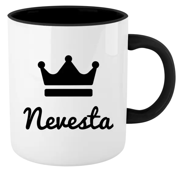 Hrnček  Nevesta - korunka