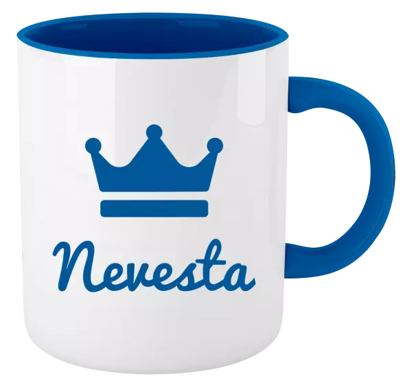 Hrnček  Nevesta - korunka