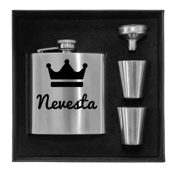 Ploskačka v krabičke Nevesta - korunka