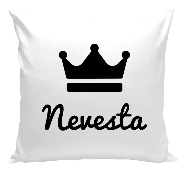 Vankúš Nevesta - korunka