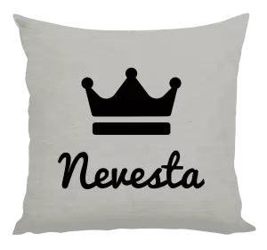 Vankúš Nevesta - korunka