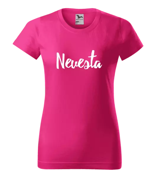 Dámske tričko Nevesta - nápis 2