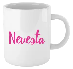 Hrnček Nevesta - nápis 2