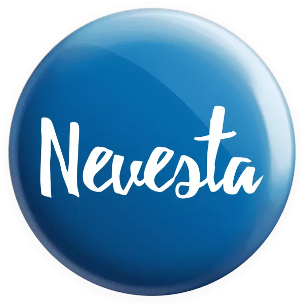 Placka Nevesta - nápis 2