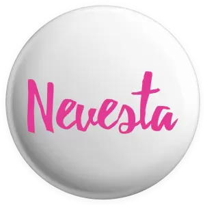 Placka Nevesta - nápis 2