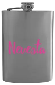 Ploskačka Nevesta - nápis 2