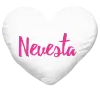 Vankúš Nevesta - nápis 2