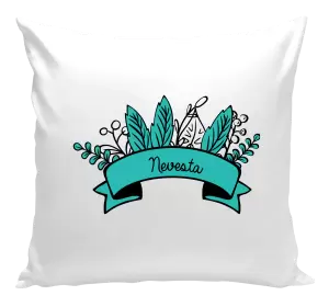 Vankúš Nevesta - zelené lupene