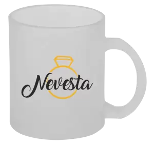 Hrnček Nevesta - zlatý prsteň