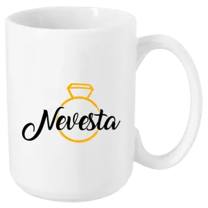 Hrnček Nevesta - zlatý prsteň