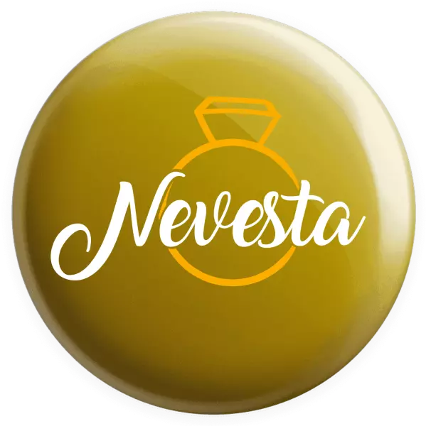 Placka Nevesta - zlatý prsteň