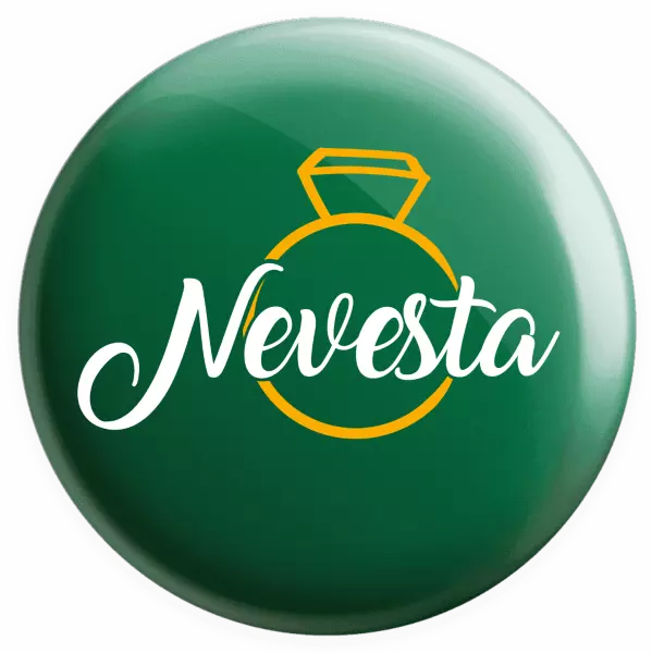 Placka Nevesta - zlatý prsteň