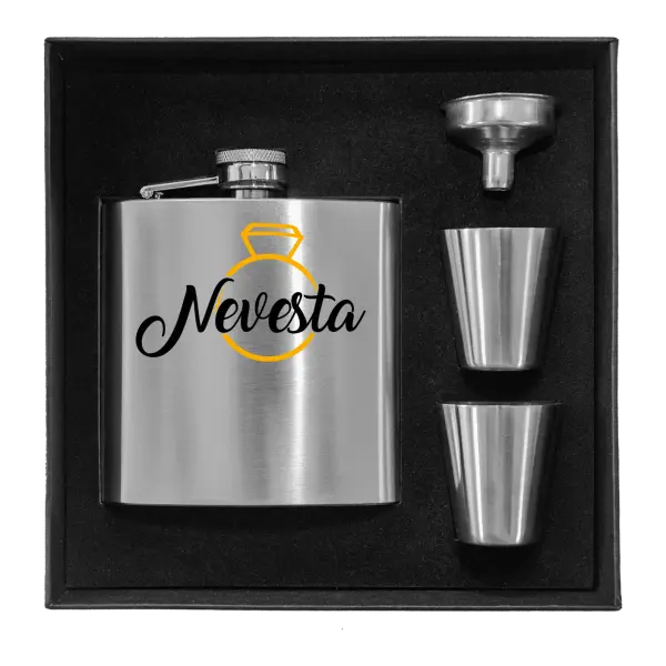 Ploskačka v krabičke Nevesta - zlatý prsteň