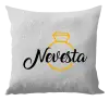 Vankúš Nevesta - zlatý prsteň