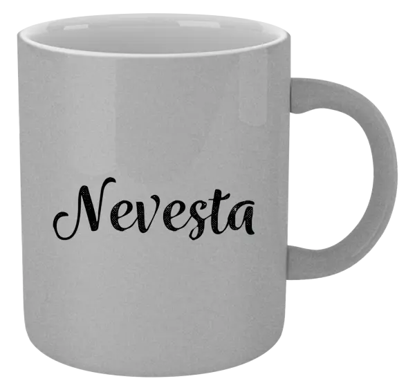 Hrnček metalický Nevesta 1