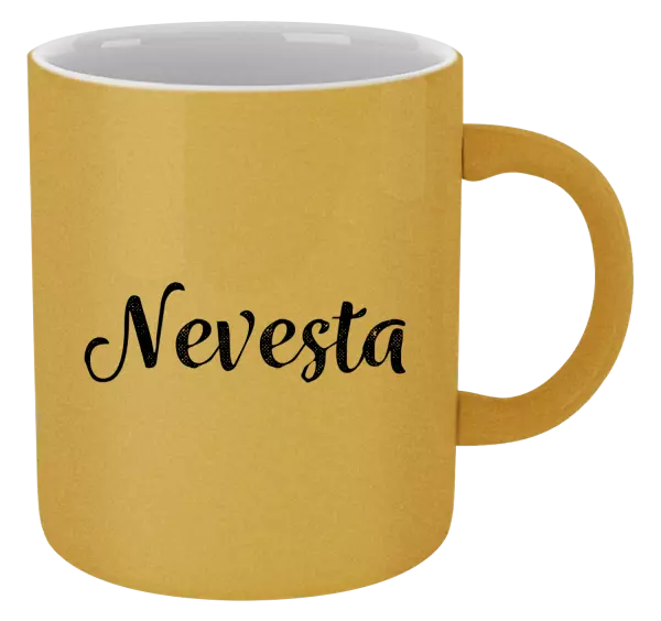 Hrnček metalický Nevesta 1