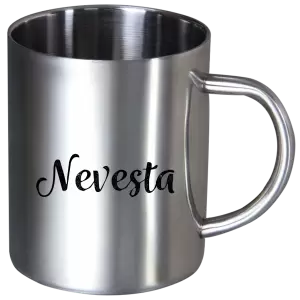 Nerezový hrnček Nevesta 1