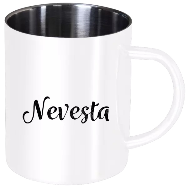 Nerezový hrnček Nevesta 1