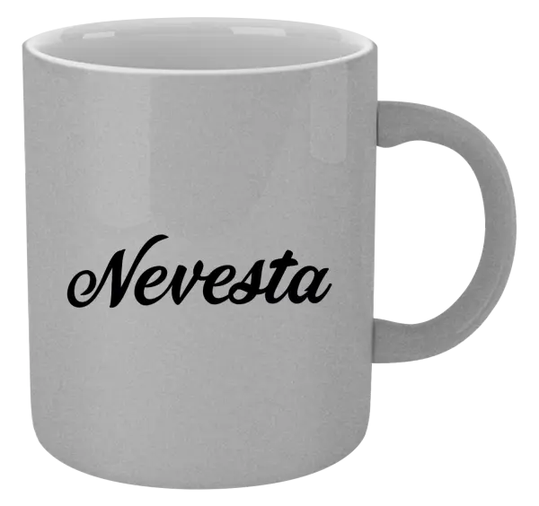 Hrnček metalický Nevesta 2