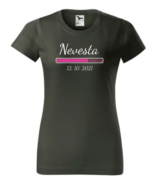 Dámske tričko Nevesta loading