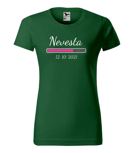 Dámske tričko Nevesta loading