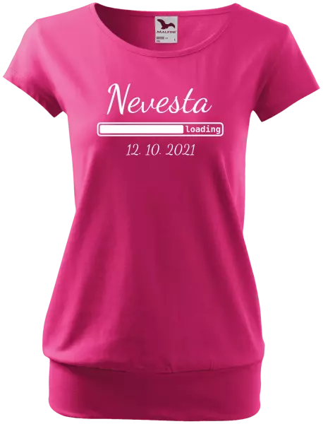Dámske tričko Nevesta loading