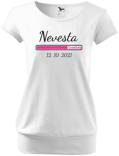 Dámske tričko Nevesta loading